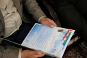 تجلیل رئیس جهاددانشگاهی استان از مادر شهید بهزاد نوروزی