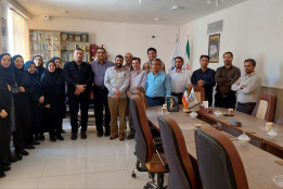 برگزاری مراسم تکریم بازنشستگی و قدردانی از زحمات مدیر امور اداری چهارمحال و بختیاری