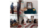 تجدید میثاق جهادگران جهاددانشگاهی چهارمحال و بختیاری با خانواده شهید «حسین اسدیپور آلیکوهی»