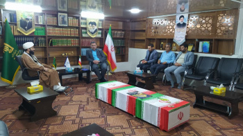 دیدار رئیس جهاد دانشگاهی چهارمحال و بختیاری با فرماندار و امام‌جمعه شهرستان‌ لردگان